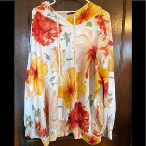 Chris& Carol puffy sleeved hoodie